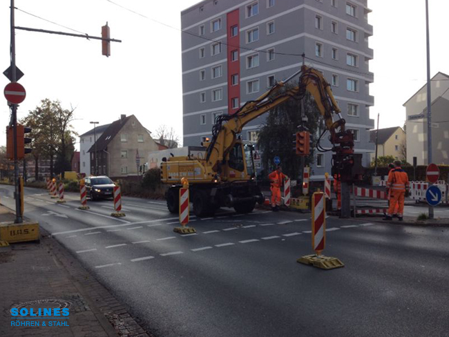 Rohre für Lichmastanlagen