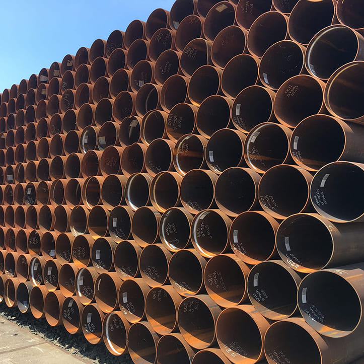 Stahlrohrpfähle von Solines Stahlrohrpfähle von Solines