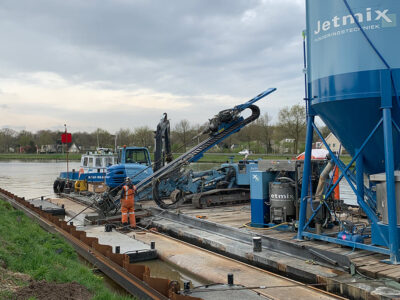 Stahlrohre für die Instandhaltung der niederländischen Wasserstraßen