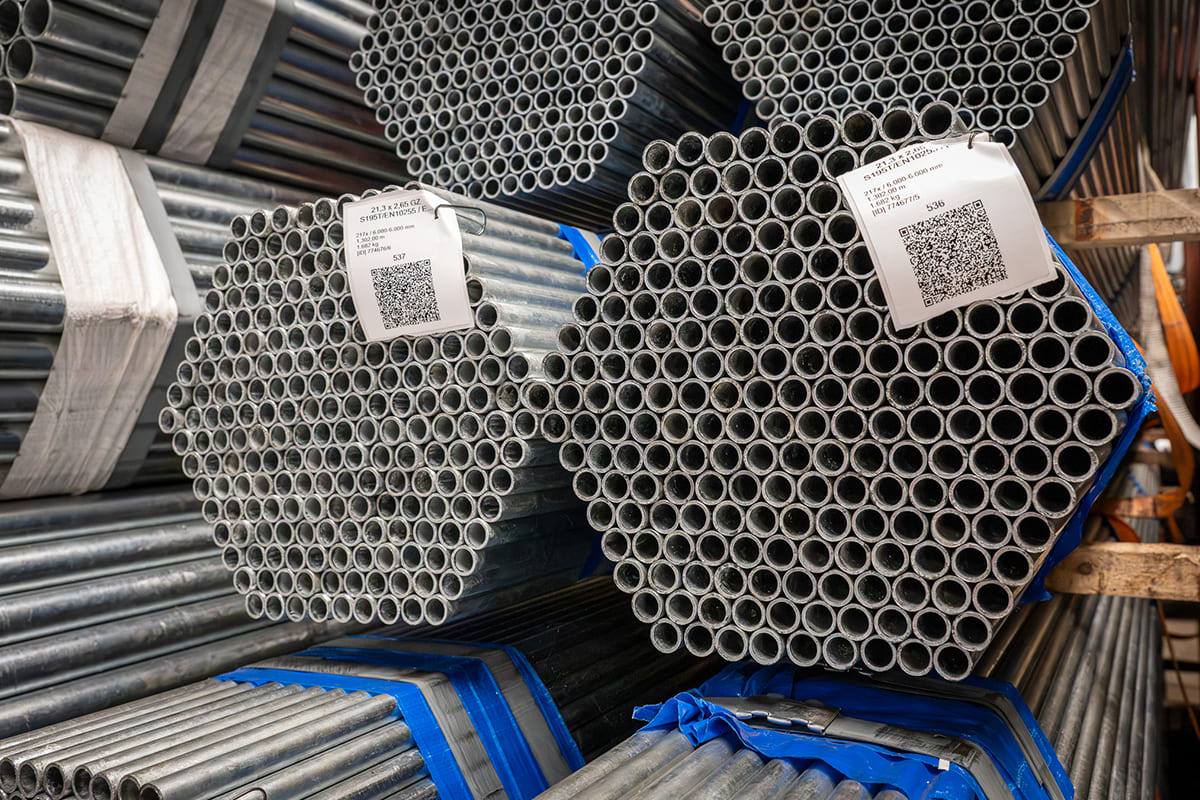 2 Bündel Feuerverzinkte Rohre