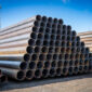 Stahlrohre Ø 508,0 x 7,90 mm aus Lagerbestand der Solines GmbH